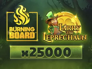 Larry the Leprechaun Burning Board™ thumbnail